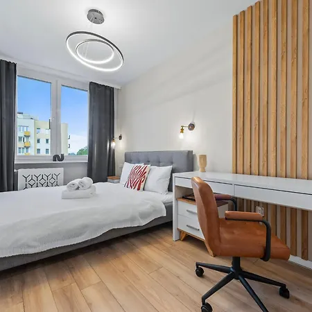 Apartamento Rentplanet - Miedzynarodowa Varsóvia